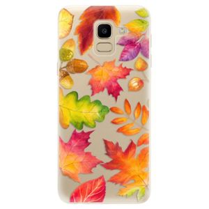 Odolné silikónové puzdro iSaprio - Autumn Leaves 01 - Samsung Galaxy J6 vyobraziť