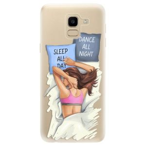 Odolné silikónové puzdro iSaprio - Dance and Sleep - Samsung Galaxy J6 vyobraziť