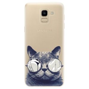 Odolné silikónové puzdro iSaprio - Crazy Cat 01 - Samsung Galaxy J6 vyobraziť