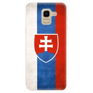Odolné silikónové puzdro iSaprio - Slovakia Flag - Samsung Galaxy J6 vyobraziť