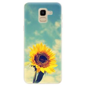 Odolné silikónové puzdro iSaprio - Sunflower 01 - Samsung Galaxy J6 vyobraziť