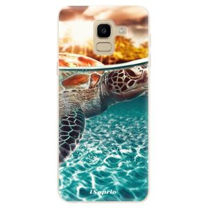 Odolné silikónové puzdro iSaprio - Turtle 01 - Samsung Galaxy J6 vyobraziť