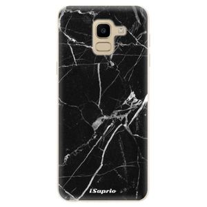 Odolné silikónové puzdro iSaprio - Black Marble 18 - Samsung Galaxy J6 vyobraziť