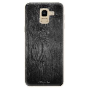 Odolné silikónové puzdro iSaprio - Black Wood 13 - Samsung Galaxy J6 vyobraziť