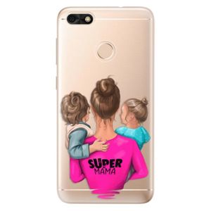 Odolné silikónové puzdro iSaprio - Super Mama - Boy and Girl - Huawei P9 Lite Mini vyobraziť