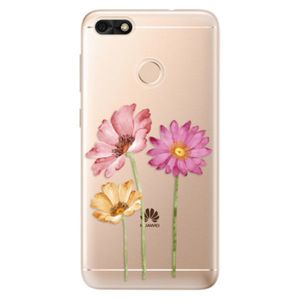 Odolné silikónové puzdro iSaprio - Three Flowers - Huawei P9 Lite Mini vyobraziť