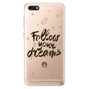 Odolné silikónové puzdro iSaprio - Follow Your Dreams - black - Huawei P9 Lite Mini vyobraziť