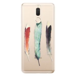 Odolné silikónové puzdro iSaprio - Three Feathers - Huawei Mate 10 Lite vyobraziť