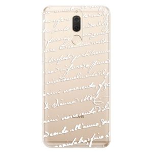 Odolné silikónové puzdro iSaprio - Handwriting 01 - white - Huawei Mate 10 Lite vyobraziť