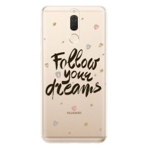 Odolné silikónové puzdro iSaprio - Follow Your Dreams - black - Huawei Mate 10 Lite vyobraziť