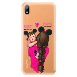 Odolné silikónové puzdro iSaprio - Mama Mouse Brunette and Girl - Huawei Y5 2019 vyobraziť