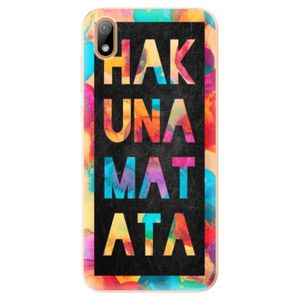 Odolné silikónové puzdro iSaprio - Hakuna Matata 01 - Huawei Y5 2019 vyobraziť