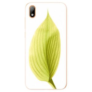 Odolné silikónové puzdro iSaprio - Green Leaf - Huawei Y5 2019 vyobraziť