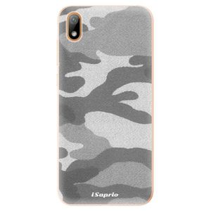 Odolné silikónové puzdro iSaprio - Gray Camuflage 02 - Huawei Y5 2019 vyobraziť