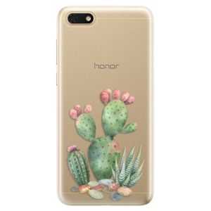 Odolné silikónové puzdro iSaprio - Cacti 01 - Huawei Honor 7S vyobraziť