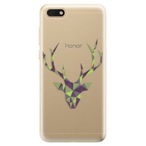 Odolné silikónové puzdro iSaprio - Deer Green - Huawei Honor 7S vyobraziť