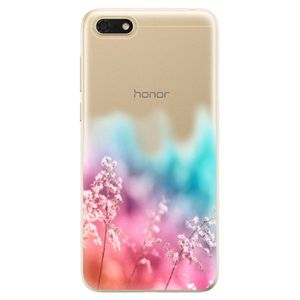 Odolné silikónové puzdro iSaprio - Rainbow Grass - Huawei Honor 7S vyobraziť