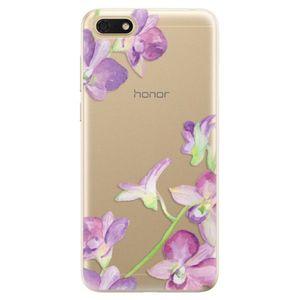 Odolné silikónové puzdro iSaprio - Purple Orchid - Huawei Honor 7S vyobraziť