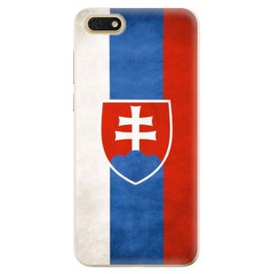 Odolné silikónové puzdro iSaprio - Slovakia Flag - Huawei Honor 7S vyobraziť