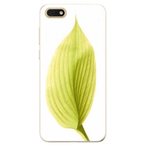 Odolné silikónové puzdro iSaprio - Green Leaf - Huawei Honor 7S vyobraziť