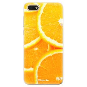Odolné silikónové puzdro iSaprio - Orange 10 - Huawei Honor 7S vyobraziť