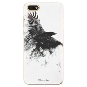Odolné silikónové puzdro iSaprio - Dark Bird 01 - Huawei Honor 7S vyobraziť
