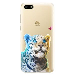 Odolné silikónové puzdro iSaprio - Leopard With Butterfly - Huawei Y5 2018 vyobraziť