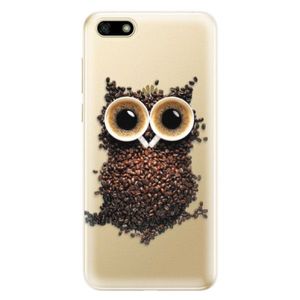 Odolné silikónové puzdro iSaprio - Owl And Coffee - Huawei Y5 2018 vyobraziť