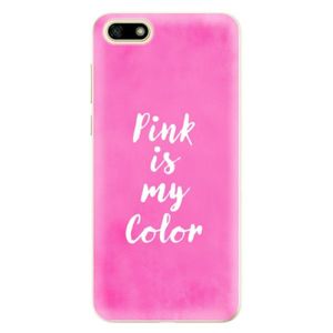 Odolné silikónové puzdro iSaprio - Pink is my color - Huawei Y5 2018 vyobraziť