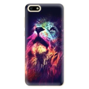 Odolné silikónové puzdro iSaprio - Lion in Colors - Huawei Y5 2018 vyobraziť