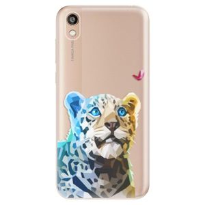 Odolné silikónové puzdro iSaprio - Leopard With Butterfly - Huawei Honor 8S vyobraziť
