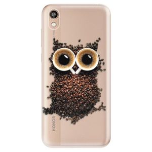 Odolné silikónové puzdro iSaprio - Owl And Coffee - Huawei Honor 8S vyobraziť