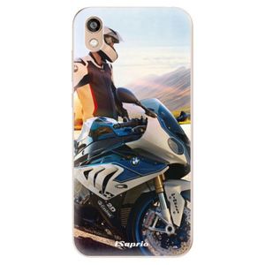 Odolné silikónové puzdro iSaprio - Motorcycle 10 - Huawei Honor 8S vyobraziť