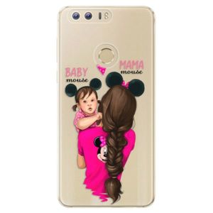 Odolné silikónové puzdro iSaprio - Mama Mouse Brunette and Girl - Huawei Honor 8 vyobraziť