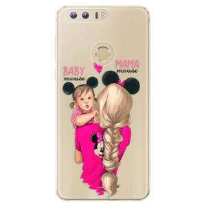 Odolné silikónové puzdro iSaprio - Mama Mouse Blond and Girl - Huawei Honor 8 vyobraziť
