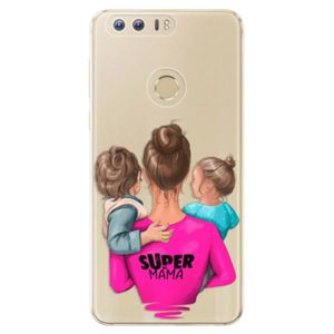 Odolné silikónové puzdro iSaprio - Super Mama - Boy and Girl - Huawei Honor 8 vyobraziť