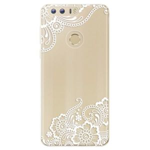 Odolné silikónové puzdro iSaprio - White Lace 02 - Huawei Honor 8 vyobraziť