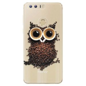 Odolné silikónové puzdro iSaprio - Owl And Coffee - Huawei Honor 8 vyobraziť