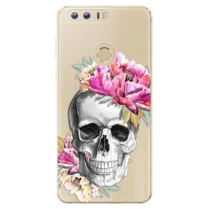 Odolné silikónové puzdro iSaprio - Pretty Skull - Huawei Honor 8 vyobraziť