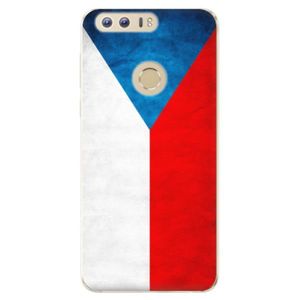 Odolné silikónové puzdro iSaprio - Czech Flag - Huawei Honor 8 vyobraziť