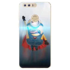 Odolné silikónové puzdro iSaprio - Mimons Superman 02 - Huawei Honor 8 vyobraziť