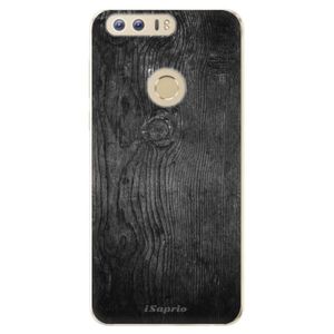 Odolné silikónové puzdro iSaprio - Black Wood 13 - Huawei Honor 8 vyobraziť