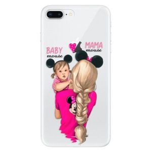 Odolné silikónové puzdro iSaprio - Mama Mouse Blond and Girl - iPhone 8 Plus vyobraziť