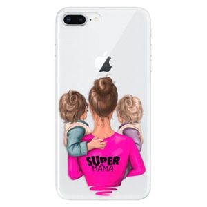 Odolné silikónové puzdro iSaprio - Super Mama - Two Boys - iPhone 8 Plus vyobraziť