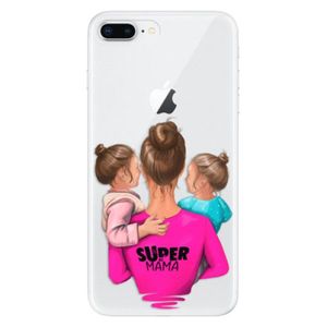 Odolné silikónové puzdro iSaprio - Super Mama - Two Girls - iPhone 8 Plus vyobraziť