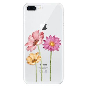 Odolné silikónové puzdro iSaprio - Three Flowers - iPhone 8 Plus vyobraziť