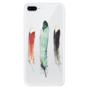 Odolné silikónové puzdro iSaprio - Three Feathers - iPhone 8 Plus vyobraziť