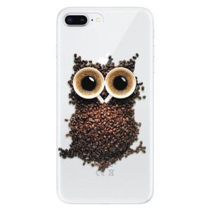 Odolné silikónové puzdro iSaprio - Owl And Coffee - iPhone 8 Plus vyobraziť