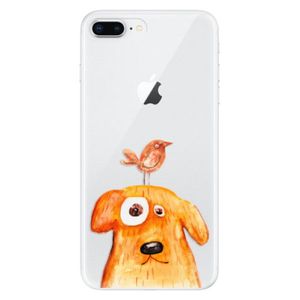 Odolné silikónové puzdro iSaprio - Dog And Bird - iPhone 8 Plus vyobraziť