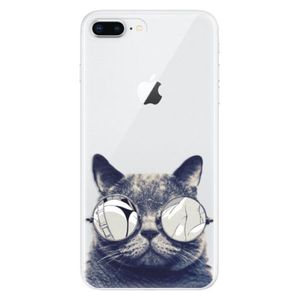 Odolné silikónové puzdro iSaprio - Crazy Cat 01 - iPhone 8 Plus vyobraziť